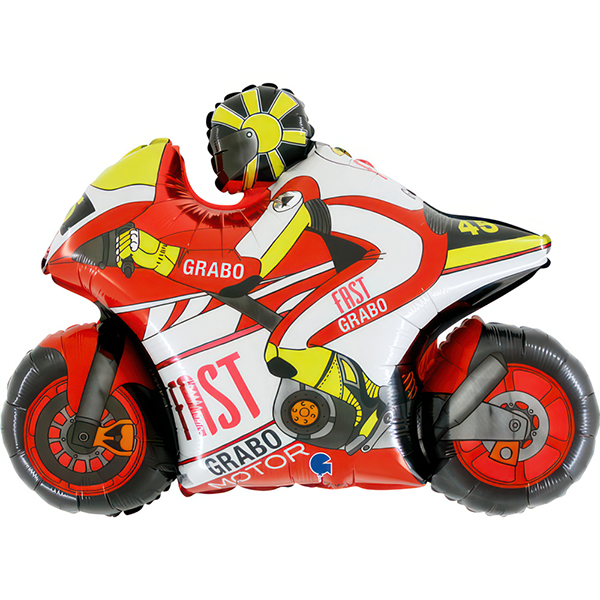 (image for) Red Moto GP Supershape Balloons