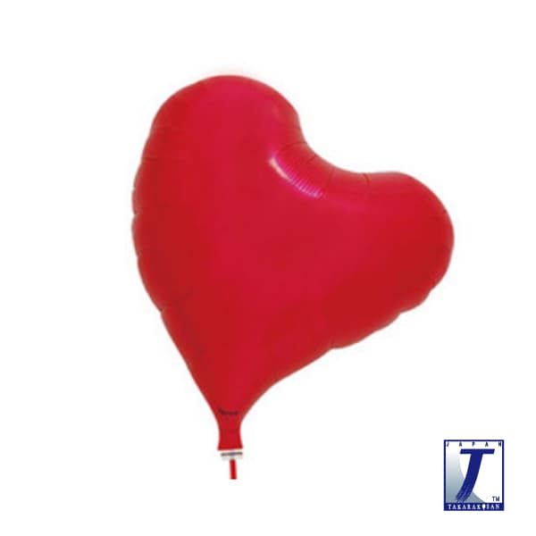 (image for) 14" Metallic Red Sweet Heart Foil Balloons Pack Of 5