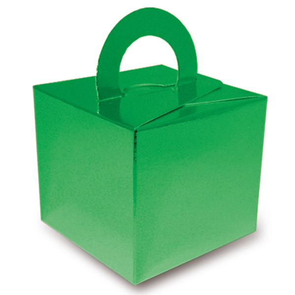 (image for) Metallic Green Bouquet Boxes 10pk