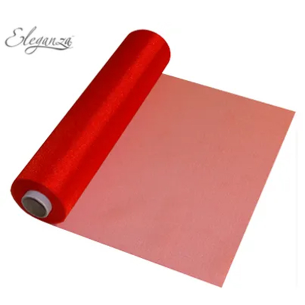 Red Soft Organza Rolls