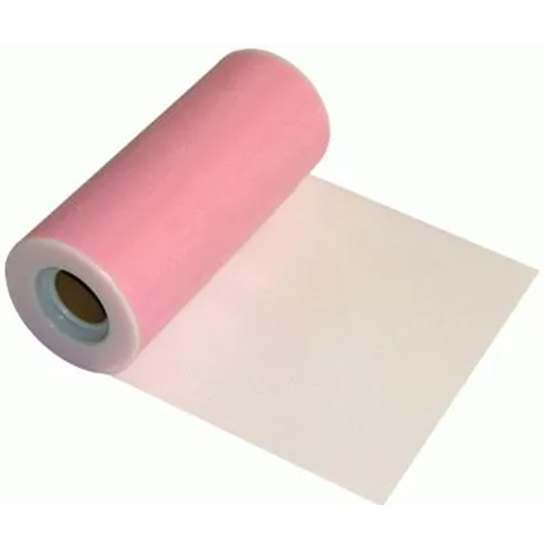 (image for) Light Pink Tulle 6" x 25yards