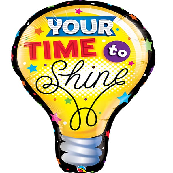 (image for) Your Time To Shine Supershape Balloons