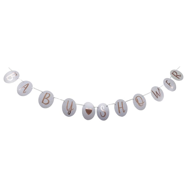 (image for) Baby Shower Oval Banner