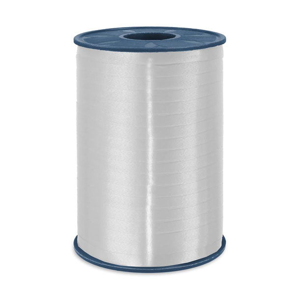 Silver Curling Ribbons 500m
