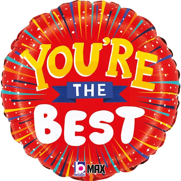 (image for) 18" You're The Best Foil Balloons