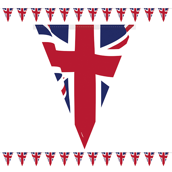 (image for) 12ft Union Jack Flag Banner