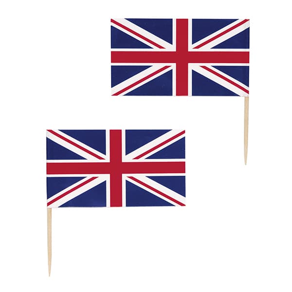 (image for) Union Jack Flag Pick 30pk