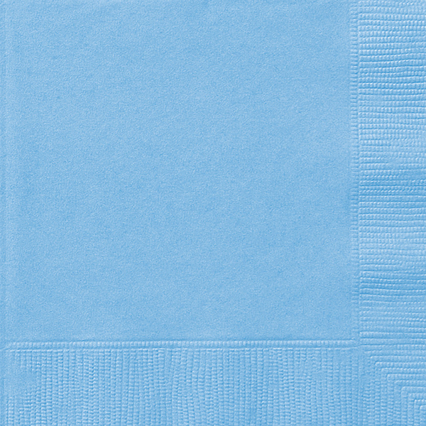 (image for) Powder Blue Lunch Napkins 20pk