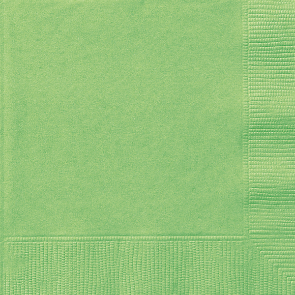 (image for) Lime Green Lunch Napkins 20pk