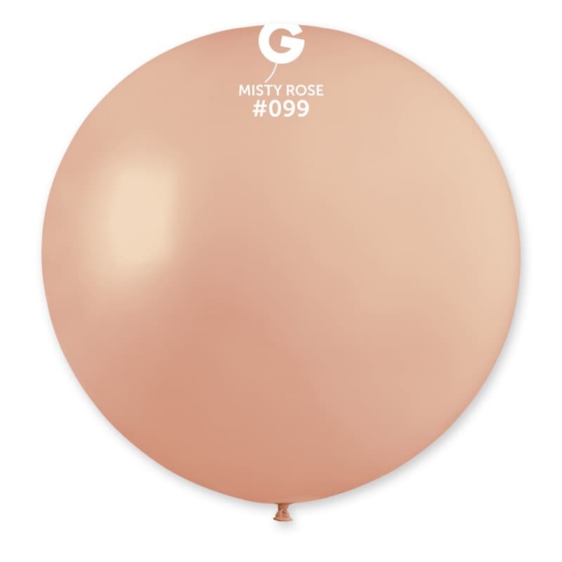 (image for) 31" Misty Rose Latex Balloons 1pk