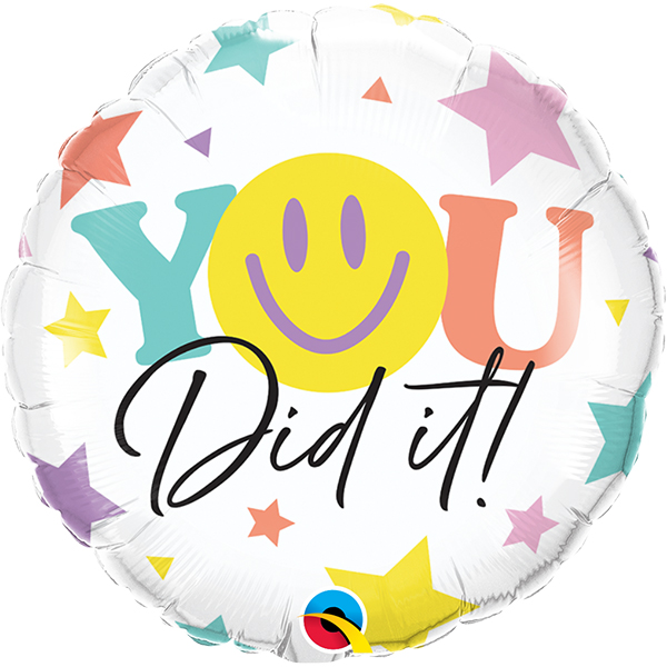 (image for) 18" Smile Your Did It Foil Balloons