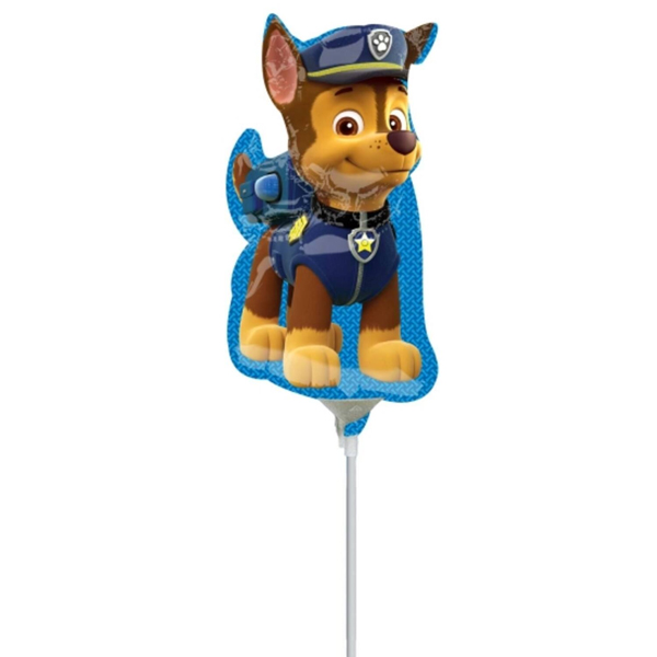9" Chase Paw Patrol Mini Shape Balloons