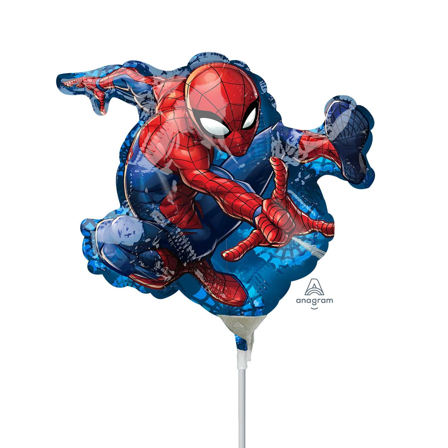 (image for) 9" Spiderman Air Fill Mini Shape Balloons