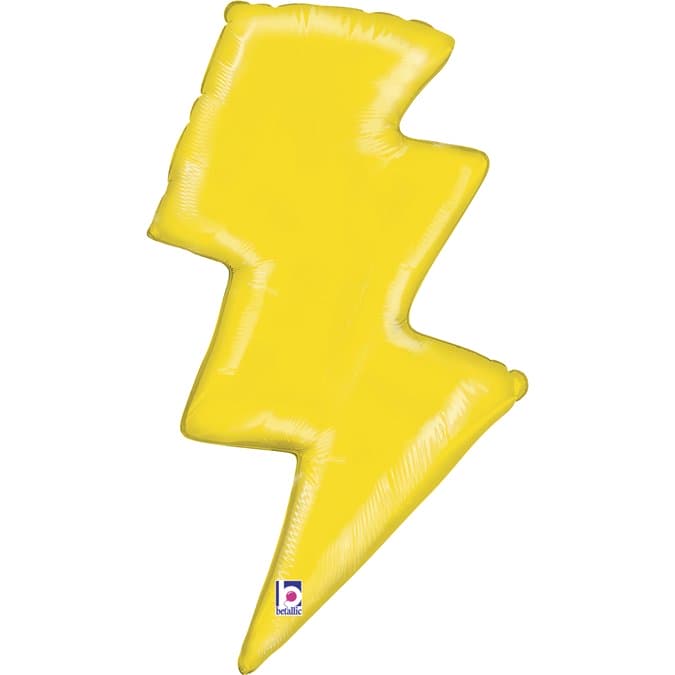 (image for) 36" Lightning Bolt Foil Balloons