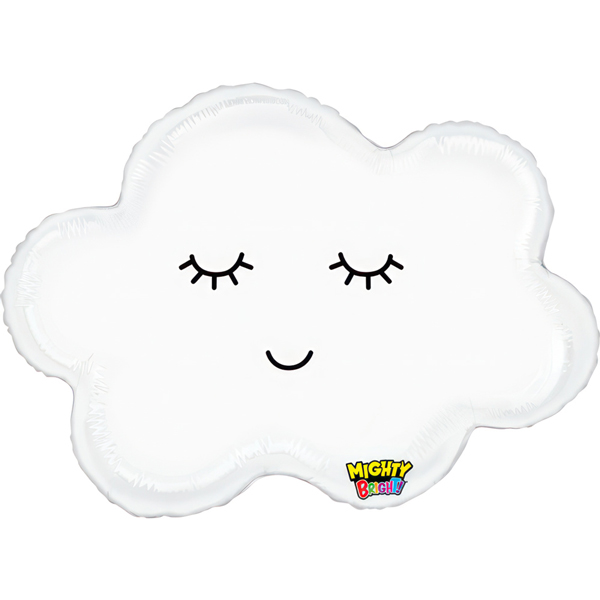 (image for) Mighty Sleepy Cloud Supershape Balloons