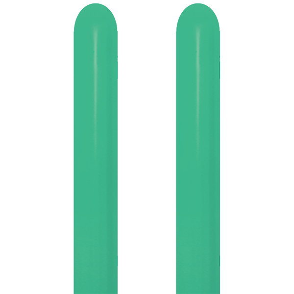 360 Fashion Green Modelling Latex Balloons 50pk