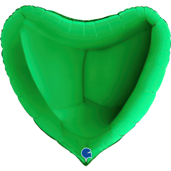 (image for) 36" Grabo Green Heart Foil Balloons