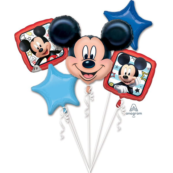 (image for) Mickey Roadster Balloons Bouquets