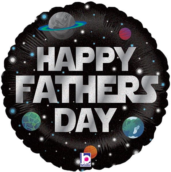 (image for) 18" Galactic Fathers Day Balloons