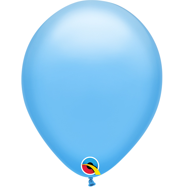 (image for) 11" Pale Blue Latex Balloons 25pk