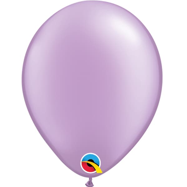 (image for) 11" Pearl Lavender Latex Balloons 25pk