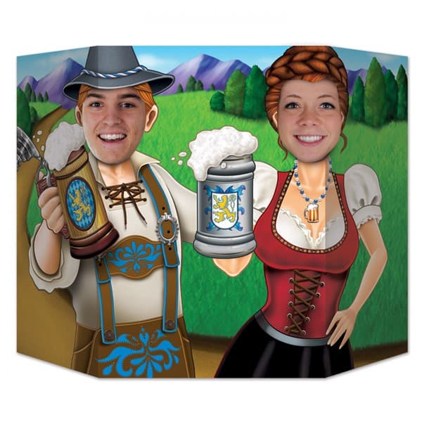 (image for) Oktoberfest Couples Photo Prop