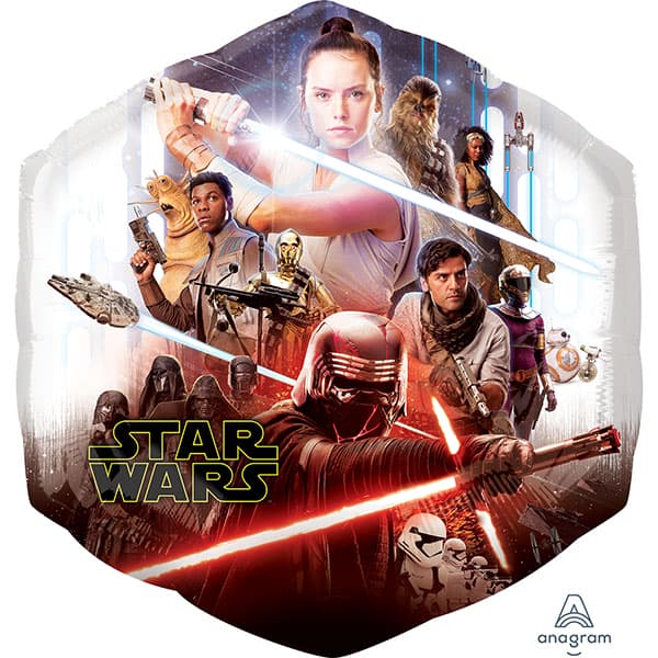 (image for) Star Wars IX Rise of Skywalker Supershape Foil Balloons