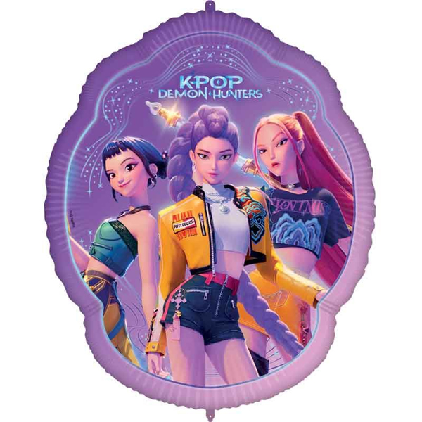 K-Pop Demon Hunters Supershape Foil Balloons