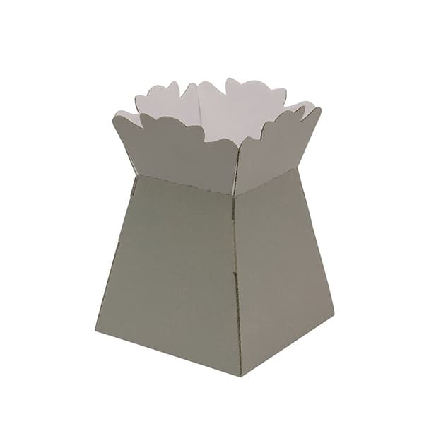 (image for) Matte Dove Grey Porto Vases 25pk