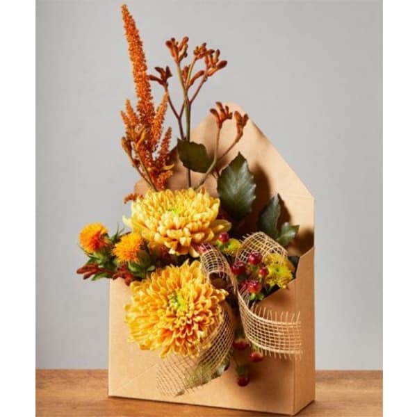 (image for) Natural Kraft Envelope Flower Box 10pk