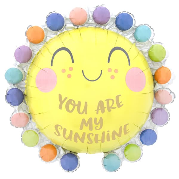 (image for) Dot Baby You Are My Sunshine Supershape Balloons