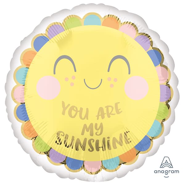 (image for) 18" Sweet Baby Sunshine Foil Balloons