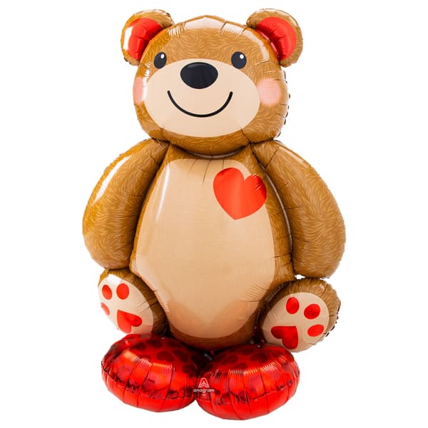 (image for) Big Cuddly Teddy Airloonz Large Foil Balloons