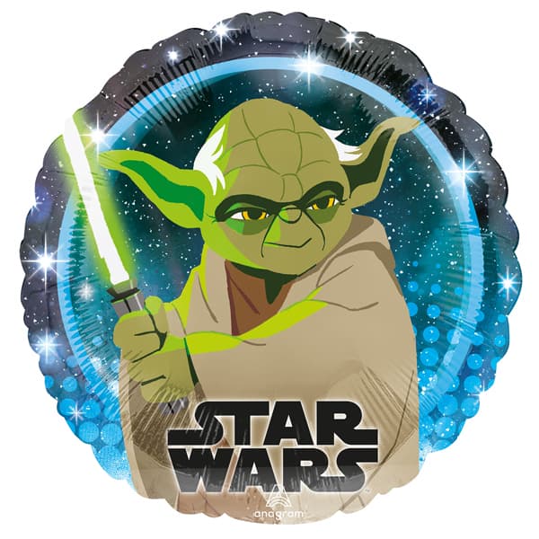 (image for) 18" Star Wars Yoda Foil Balloons