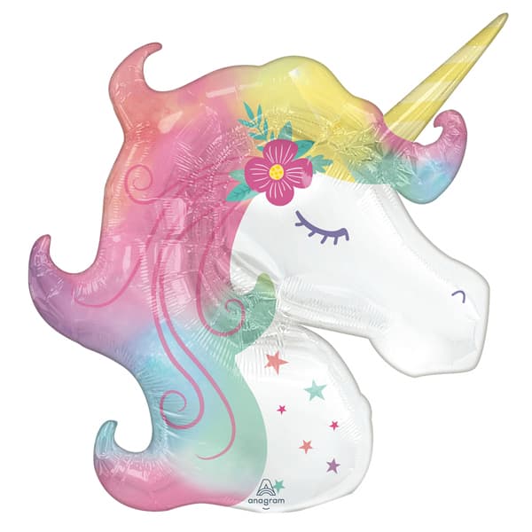 (image for) Enchanted Unicorn Supershape Balloons