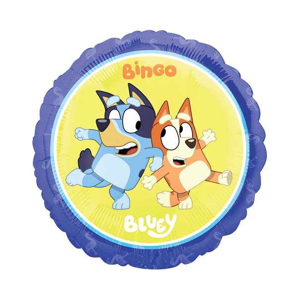 (image for) 18" Bluey & Bingo Foil Balloons