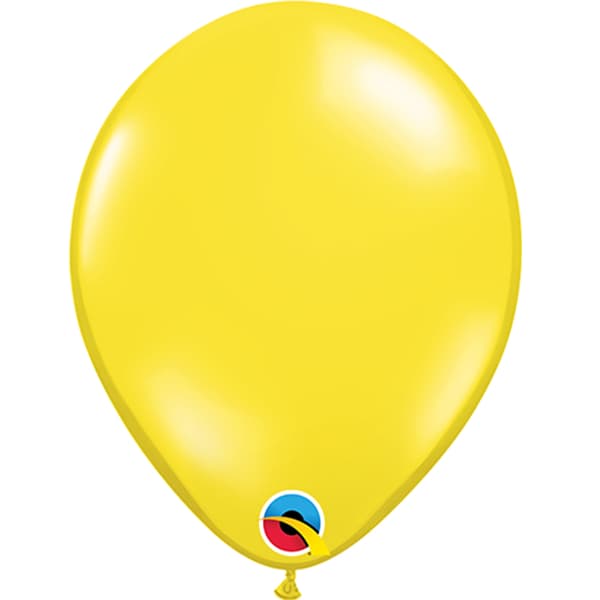 (image for) 5" Citrine Yellow Latex Balloons 100pk