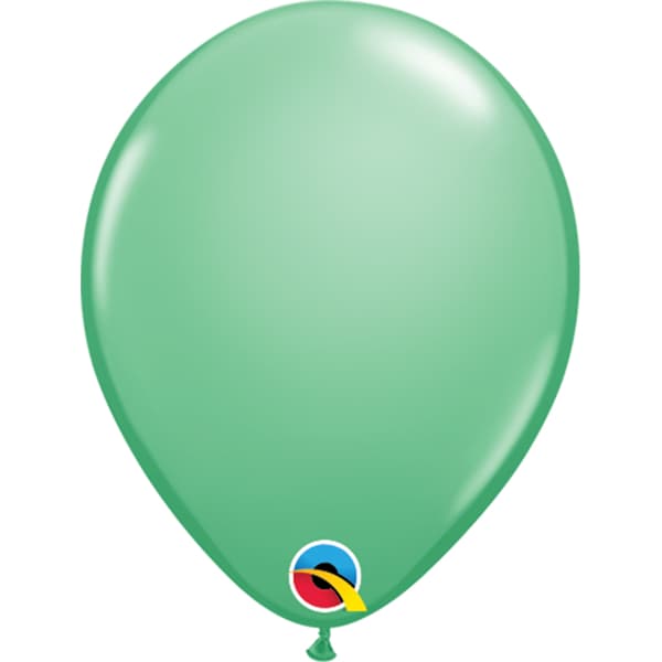 (image for) 5" Wintergreen Latex Balloons 100pk