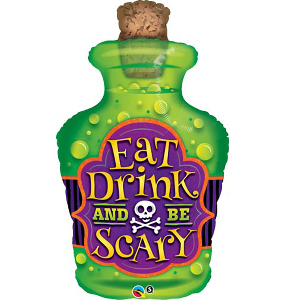 (image for) Eat Drink And Be Scary Supershape Balloons