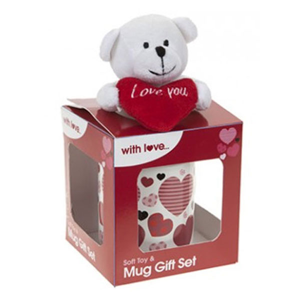 Love Mug With Plush Toy Gift Set