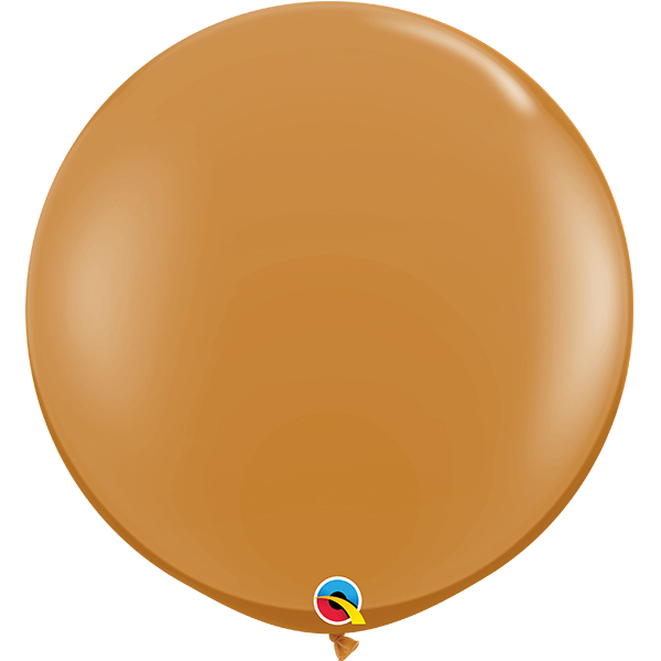 (image for) 3ft Mocha Brown Latex Balloons 3ft