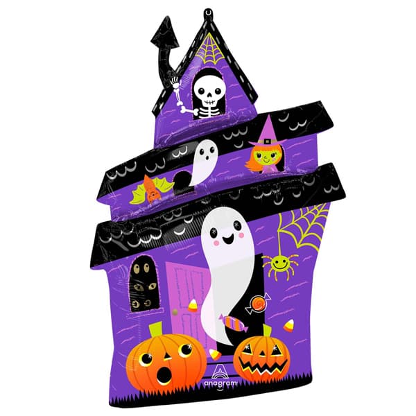 (image for) Halloween Haunted House Supershape Balloons