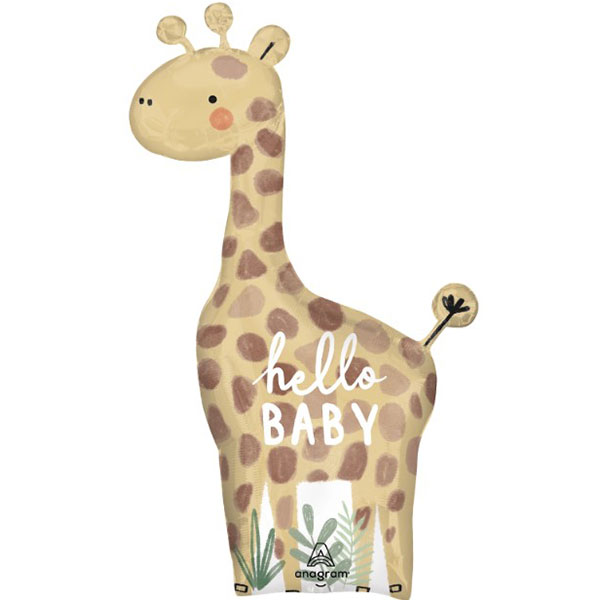 (image for) Hello Baby Soft Jungle Supershape Balloons