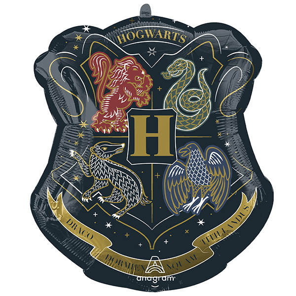 (image for) Harry Potter Hogwarts Crest Supershape Balloons