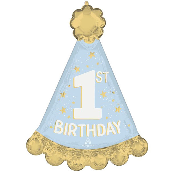 (image for) Little Mister Onederful 1st Birthday Supershape Balloons