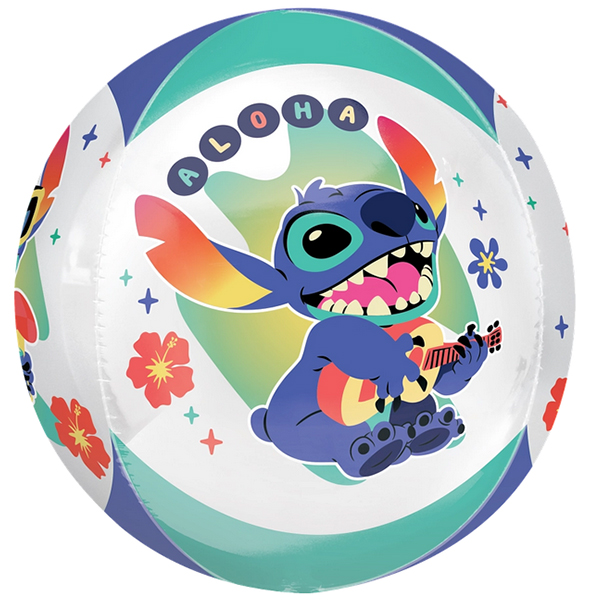 (image for) 15" Disney Stitch Orbz Foil Balloons