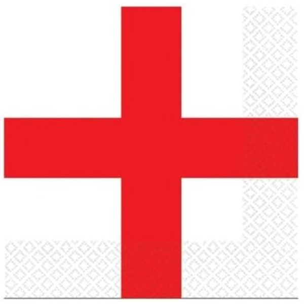 England Flag Luncheon Napkins 16pk