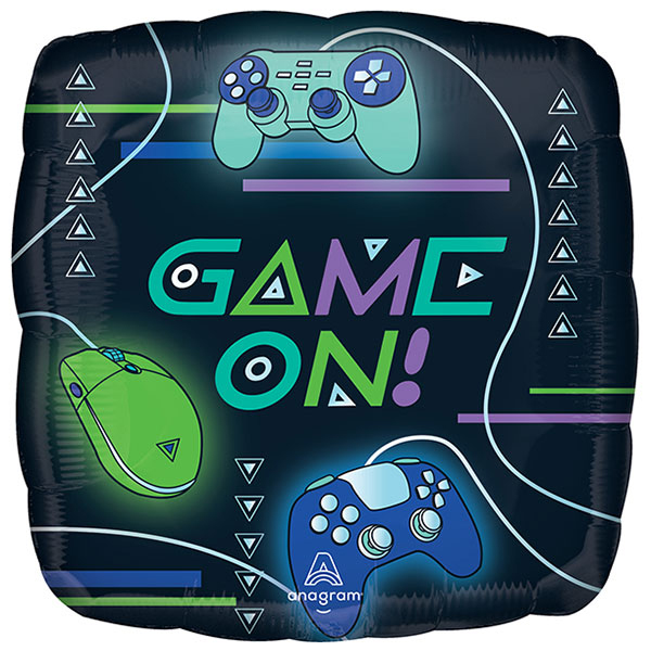 28" Game On Jumbo Foil Balloons