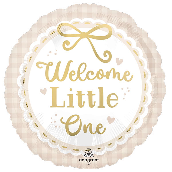 18" Welcome Little One Foil Balloons