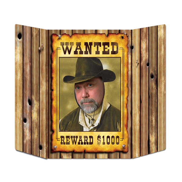 (image for) Wanted Poster Photo Prop